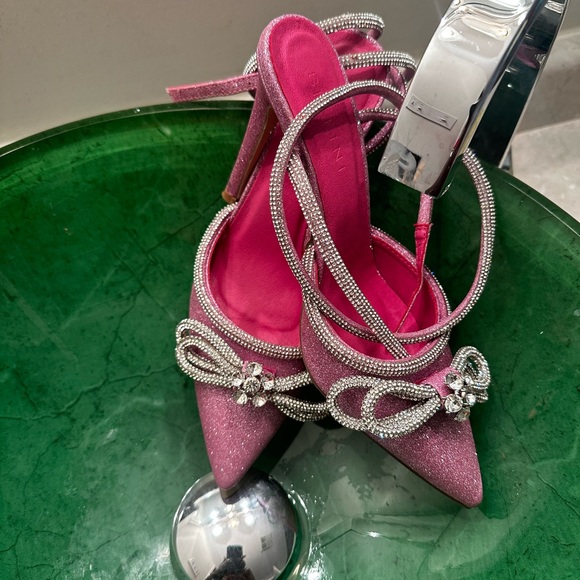 sexy glittery, pink and silver new shoes - Picture 2 of 6